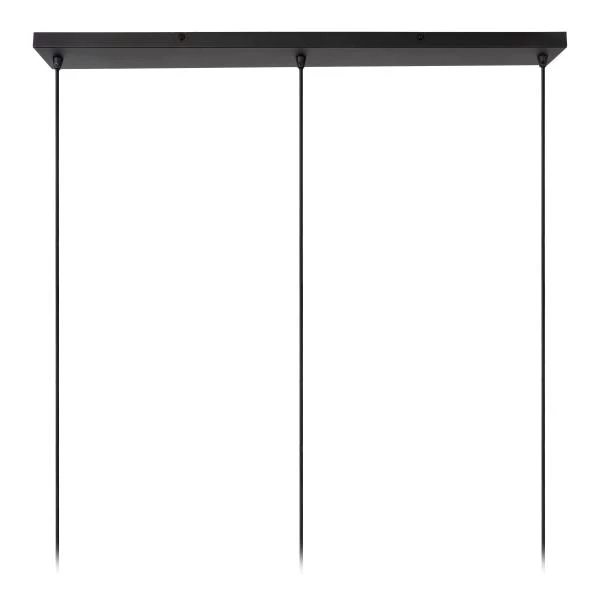 Lucide CIRCLE - Hanglamp - 3xE27 - Zwart - detail 3